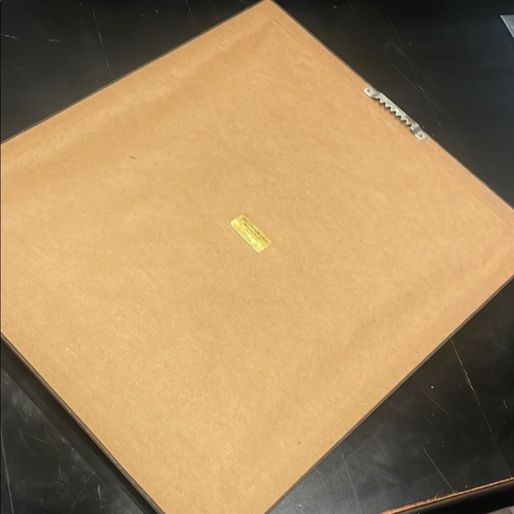 Framed Botanical Print with Pink Roses - Picture 3 of 3